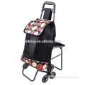 Folding Wheeled Shopping Trolley Bag,Shopping Trolley Bag,Folding Wheeled Shopping Trolley Bag with chair